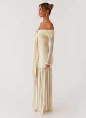 Ginny Maxi Dress - Yellow