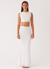 Issey Maxi Skirt - White