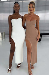 Angela Maxi Dress - White Dress Babyboo Fashion Premium Exclusive Design