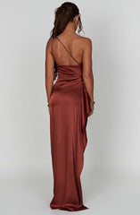 Ariel Maxi Dress - Rust Dress Babyboo Fashion Premium Exclusive Design