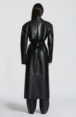 Bridget Trench Coat - Black Jacket Babyboo Fashion Premium Exclusive Design