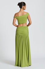 Eva Top - Olive Top Babyboo Fashion Premium Exclusive Design