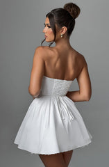 Evie Mini Dress - Ivory Dress Babyboo Fashion Premium Exclusive Design