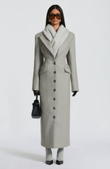 Jeanie Scarf - Light Grey Accessories ONE SIZE Babyboo Fashion Premium Exclusive Design