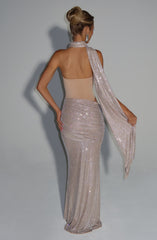 Kailani Maxi Dress - Nude Dress Babyboo Fashion Premium Exclusive Design