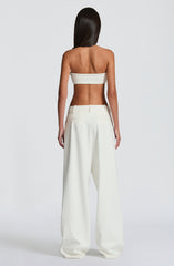 Kirsty Pants - Ivory Pants Babyboo Fashion Premium Exclusive Design
