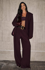 Kirsty Pants - Plum Pants Babyboo Fashion Premium Exclusive Design