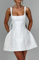 Orla Mini Dress - Ivory Dress Babyboo Fashion Premium Exclusive Design
