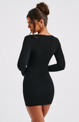 Priya Mini Dress - Black Dress Babyboo Fashion Premium Exclusive Design