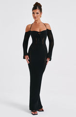 Samariah Maxi Dress - Black Dress Babyboo Fashion Premium Exclusive Design