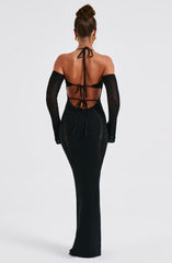 Samariah Maxi Dress - Black Dress Babyboo Fashion Premium Exclusive Design