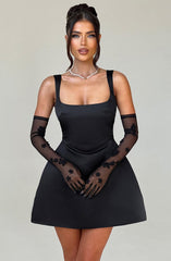Sofie Mini Dress - Black Dress Babyboo Fashion Premium Exclusive Design