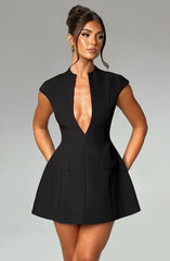 Suri Mini Dress - Black Dress Babyboo Fashion Premium Exclusive Design