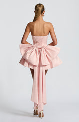 Trinity Mini Dress - Blush Dress Babyboo Fashion Premium Exclusive Design