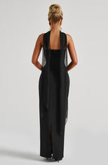 Yulia Maxi Dress - Black Dress Babyboo Fashion Premium Exclusive Design