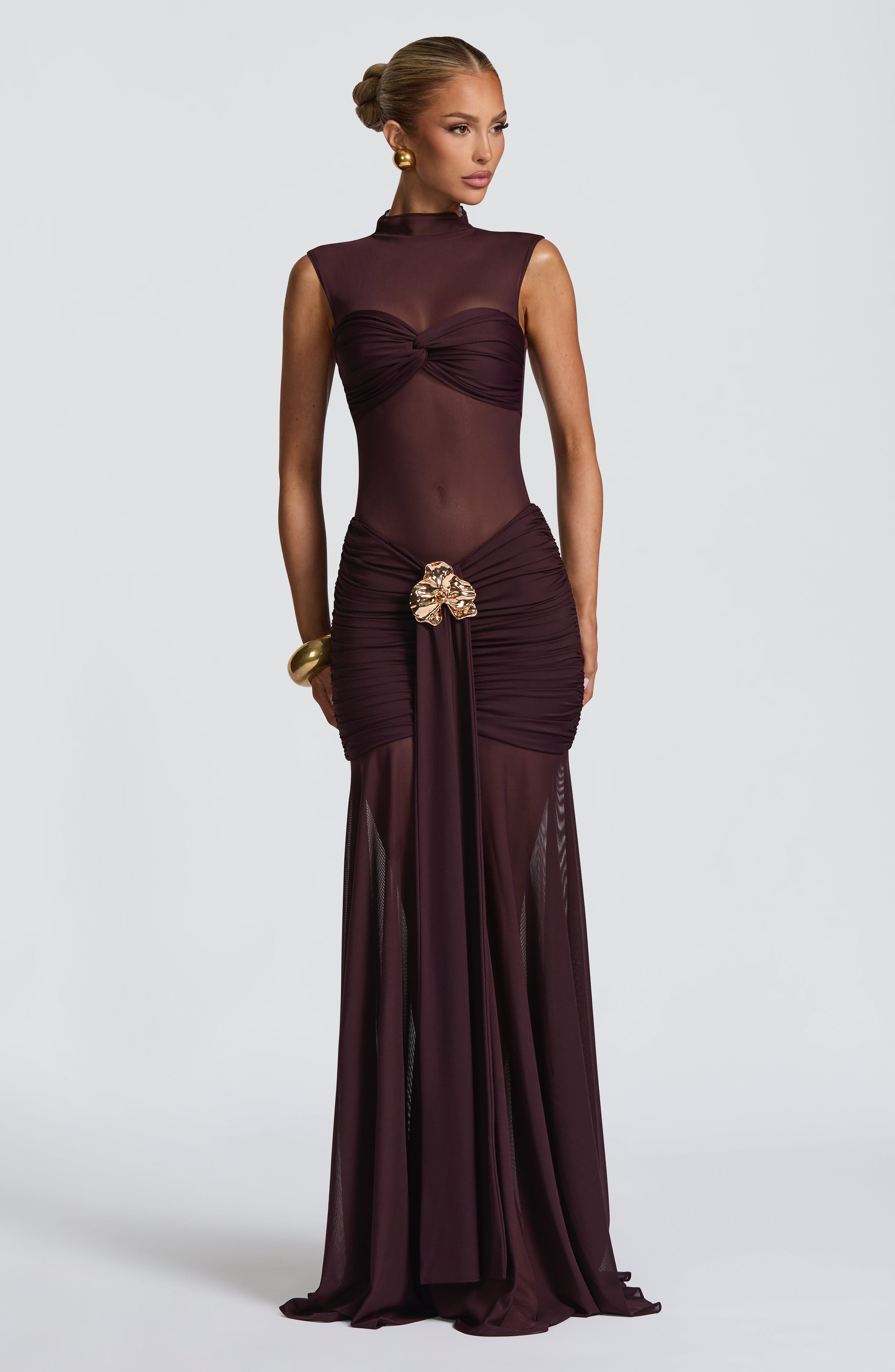Adina Top - Plum Tops Babyboo Fashion Premium Exclusive Design