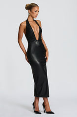 Ainsley Midi Dress - Black Dress Babyboo Fashion Premium Exclusive Design