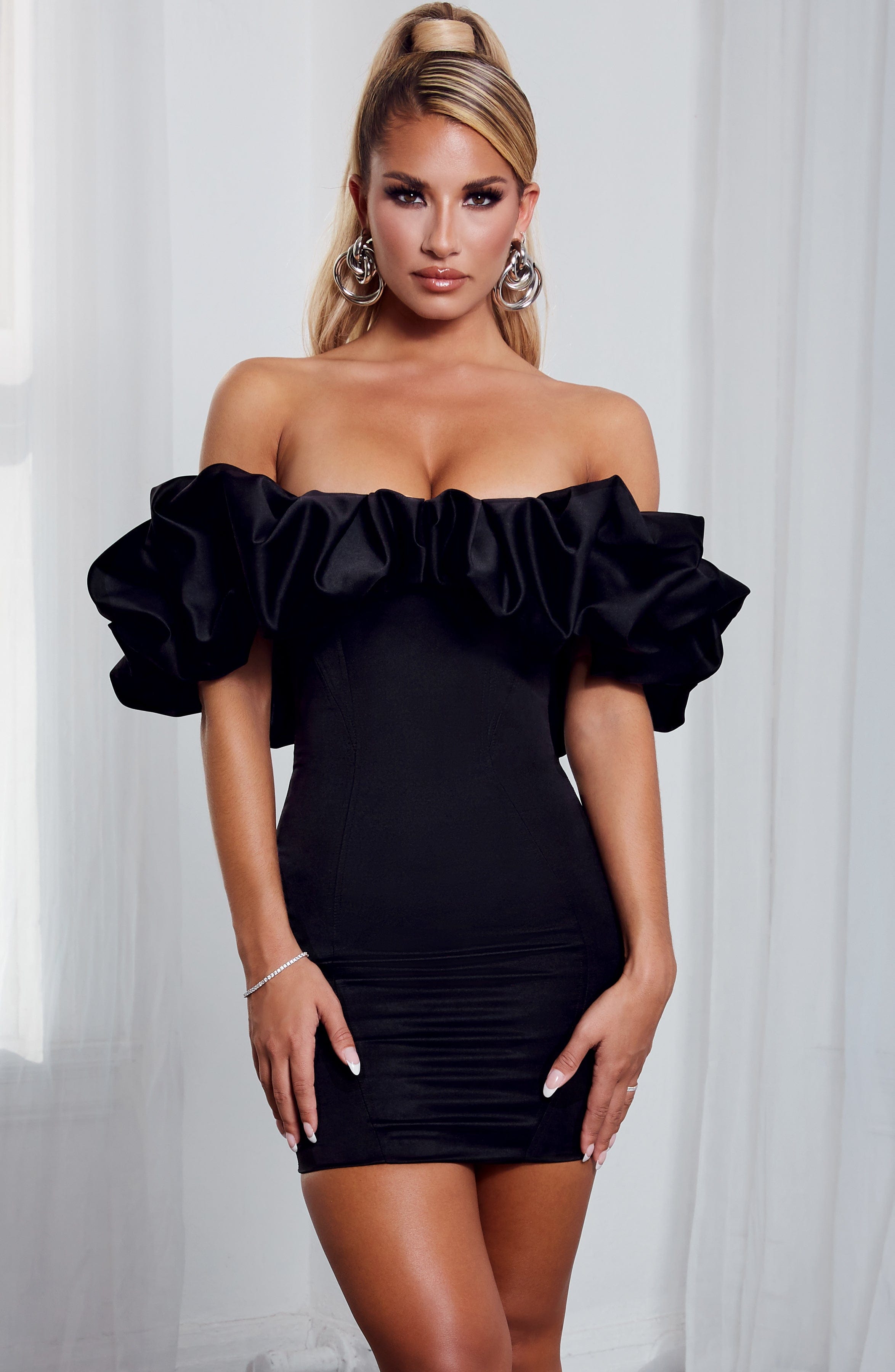 Allie Mini Dress - Black Dress Babyboo Fashion Premium Exclusive Design