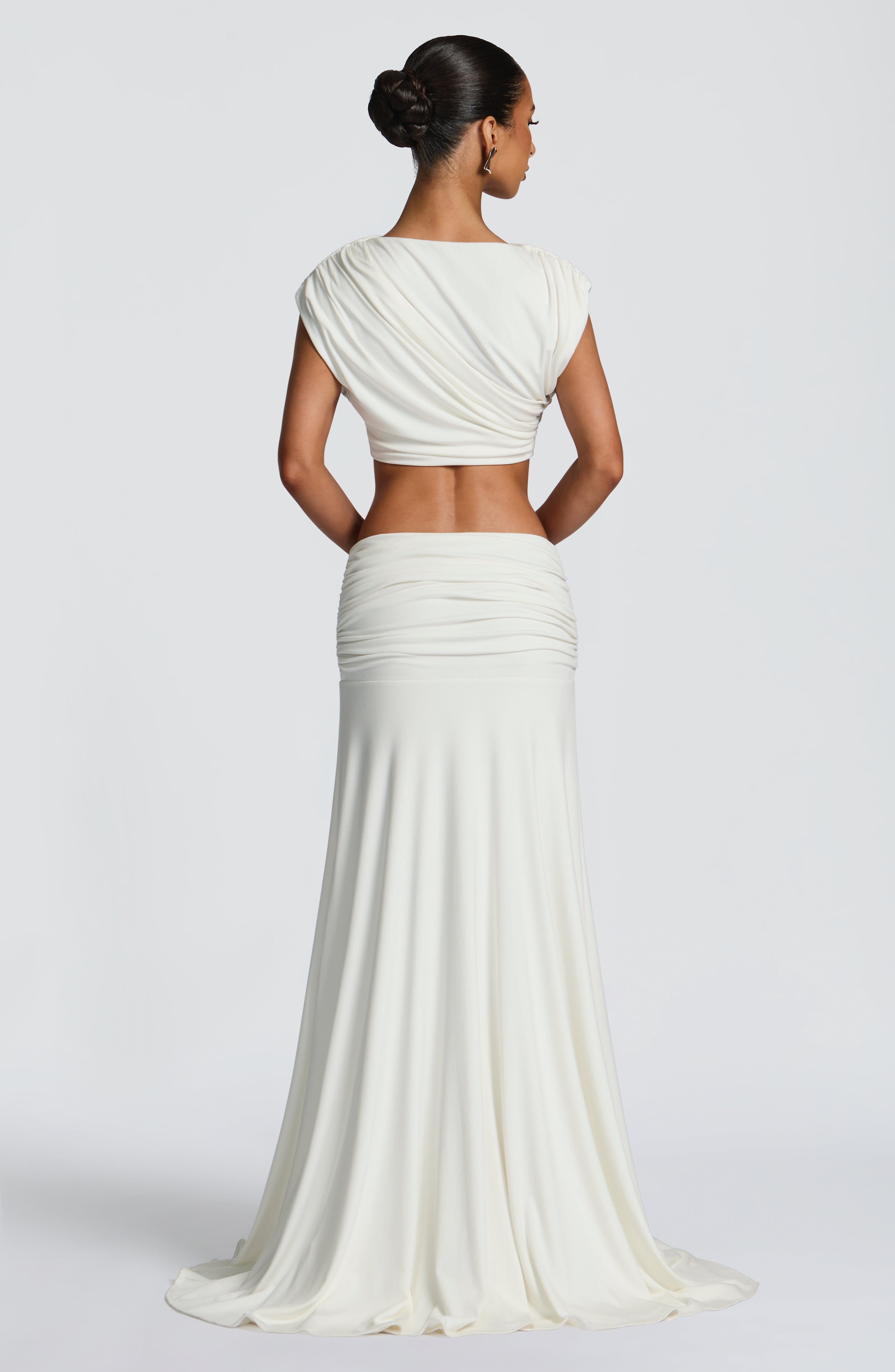 Amara Top - Ivory Tops Babyboo Fashion Premium Exclusive Design