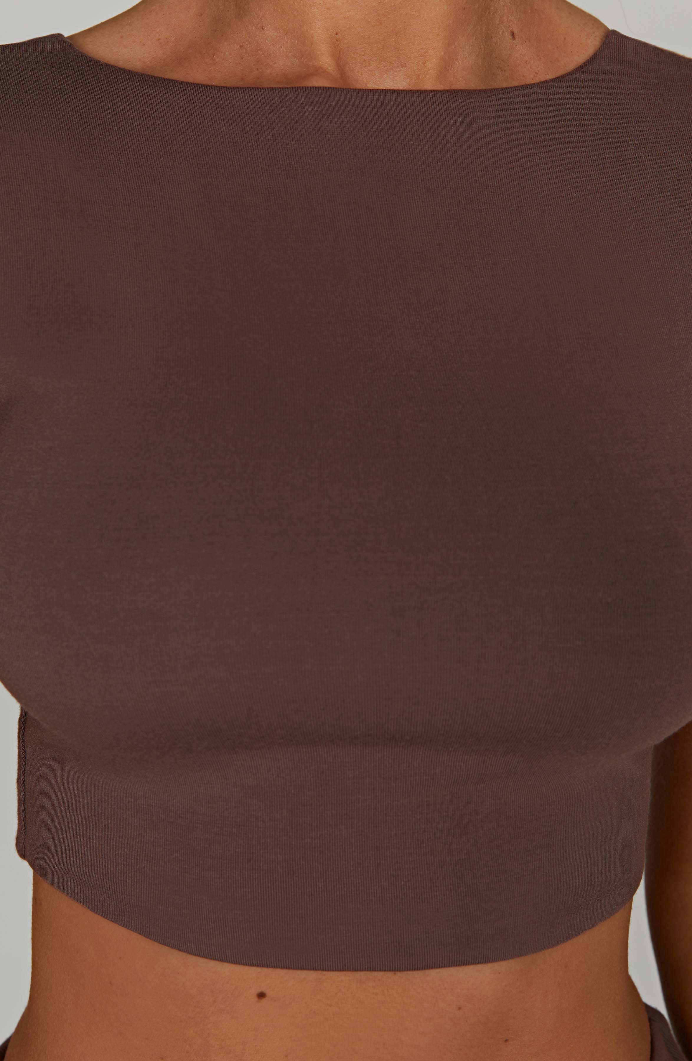 Anika Top - Chocolate Tops Babyboo Fashion Premium Exclusive Design