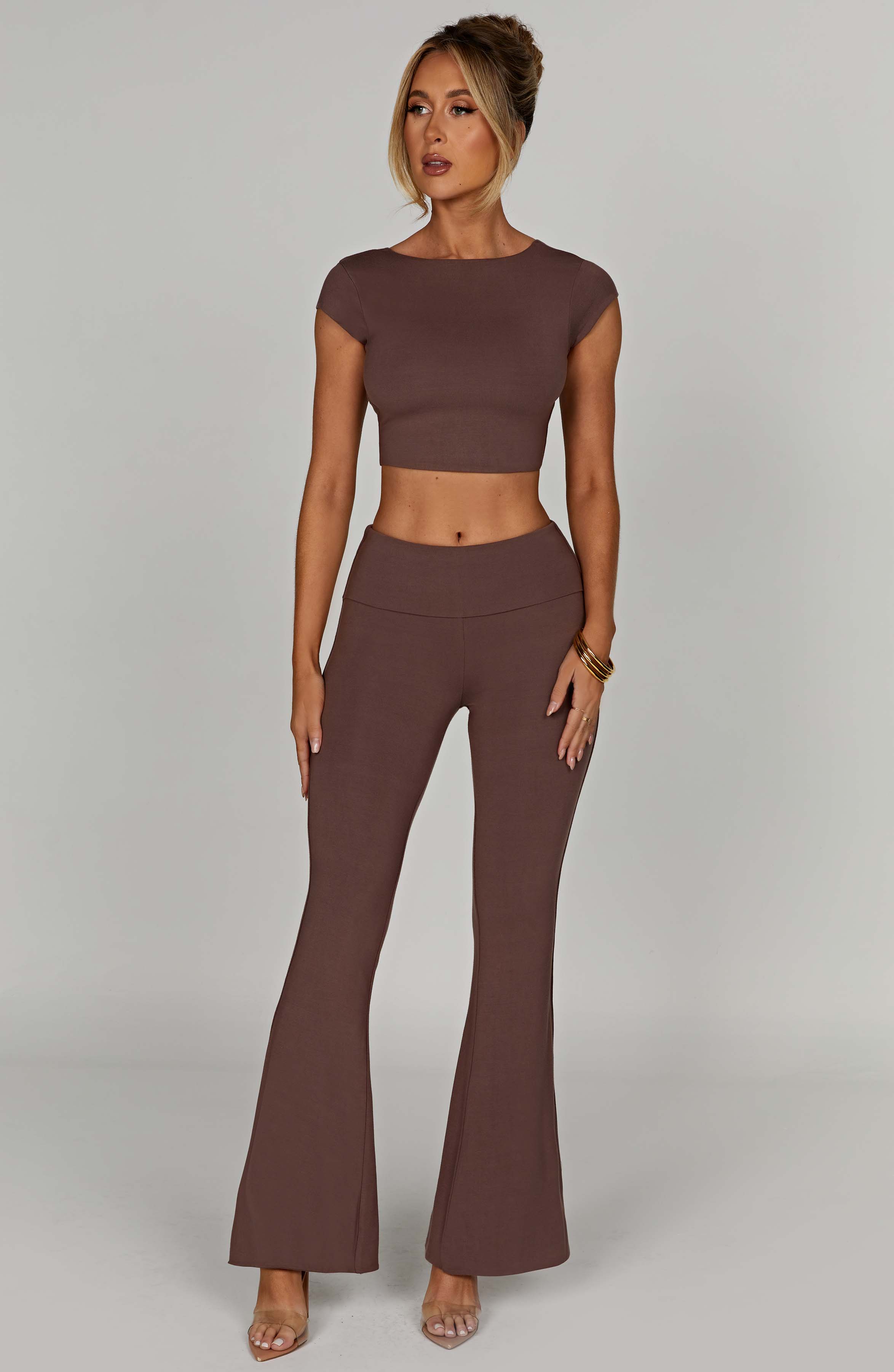 Anika Top - Chocolate Tops Babyboo Fashion Premium Exclusive Design