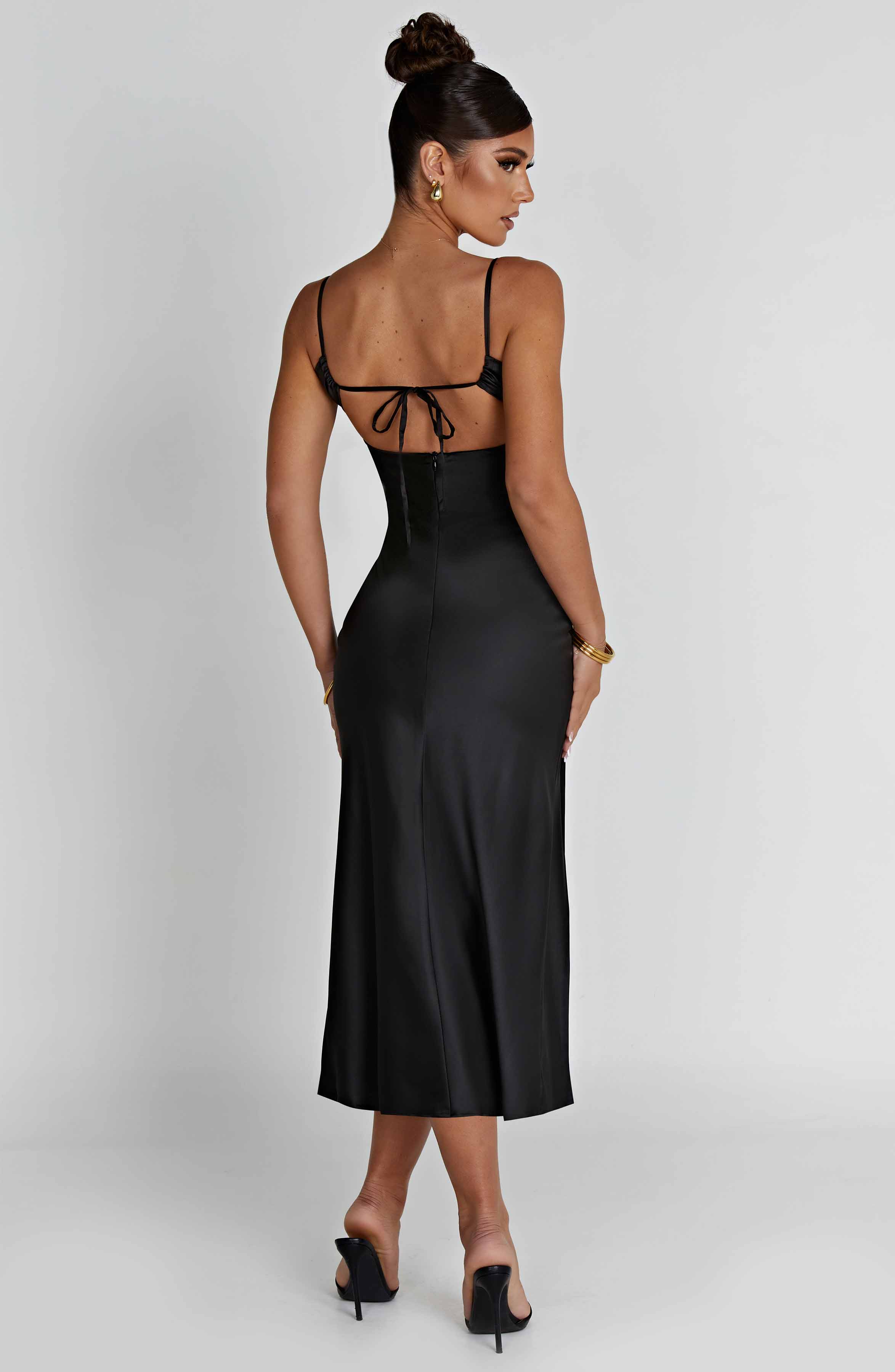 Ardelle Midi Dress - Black Dress Babyboo Fashion Premium Exclusive Design