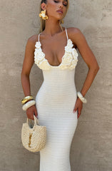 Celaena Maxi Dress - Ivory Dress Babyboo Fashion Premium Exclusive Design