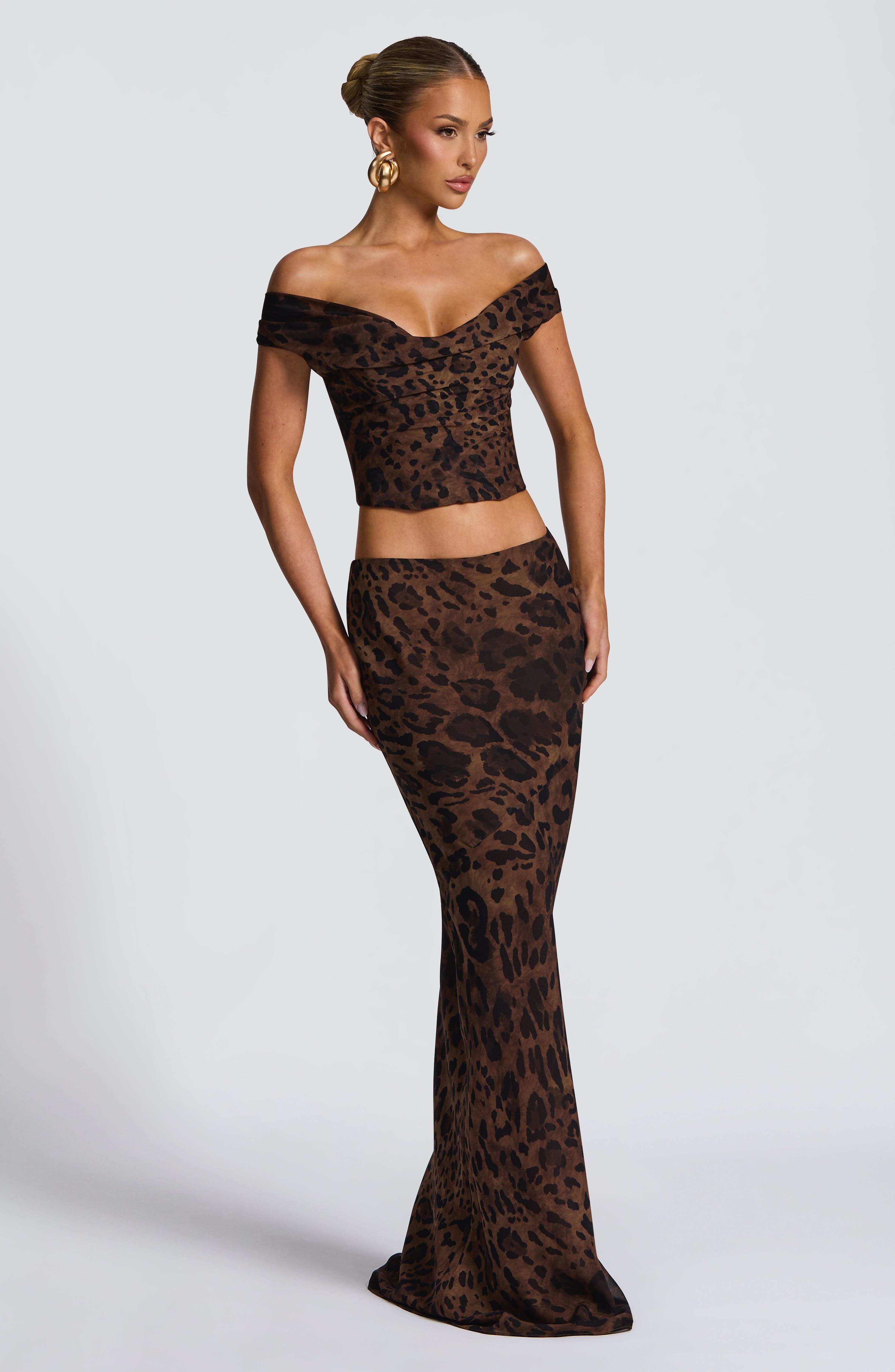 Chrysoula Top - Leopard Print Tops Babyboo Fashion Premium Exclusive Design