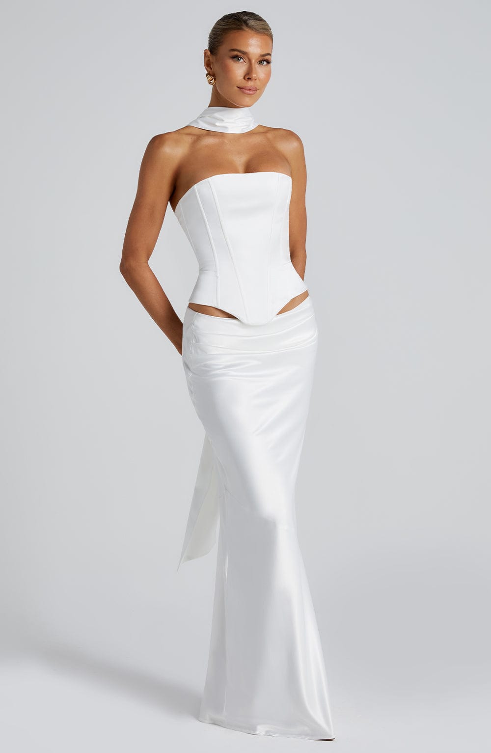 Constance Corset - Ivory Tops Babyboo Fashion Premium Exclusive Design