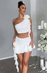 Daina Top - Ivory Tops XS Babyboo Fashion Premium Exclusive Design