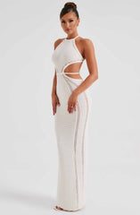 Delia Maxi Dress - White Dress Babyboo Fashion Premium Exclusive Design