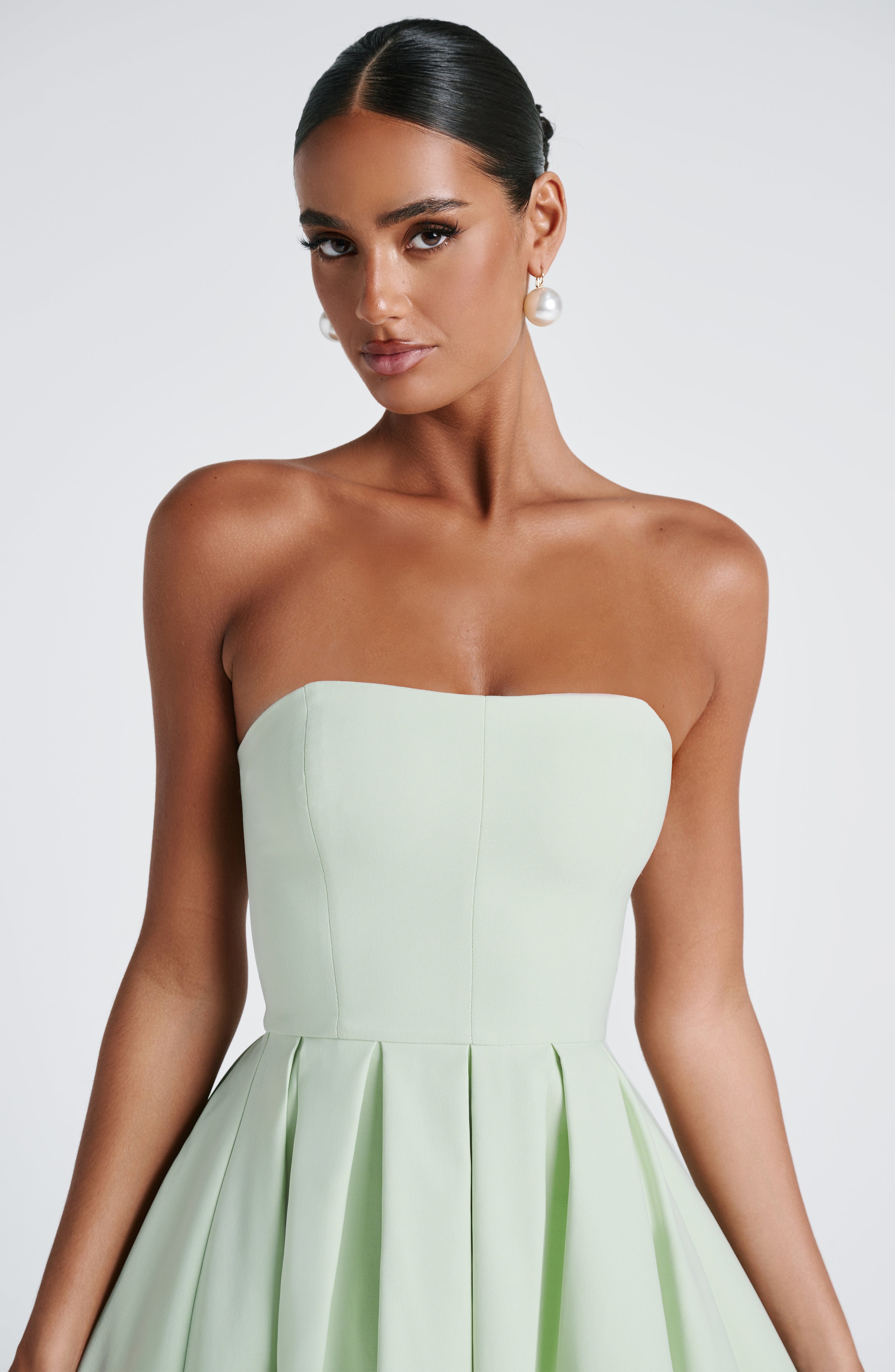 Edith Midi Dress - Mint Dress Babyboo Fashion Premium Exclusive Design