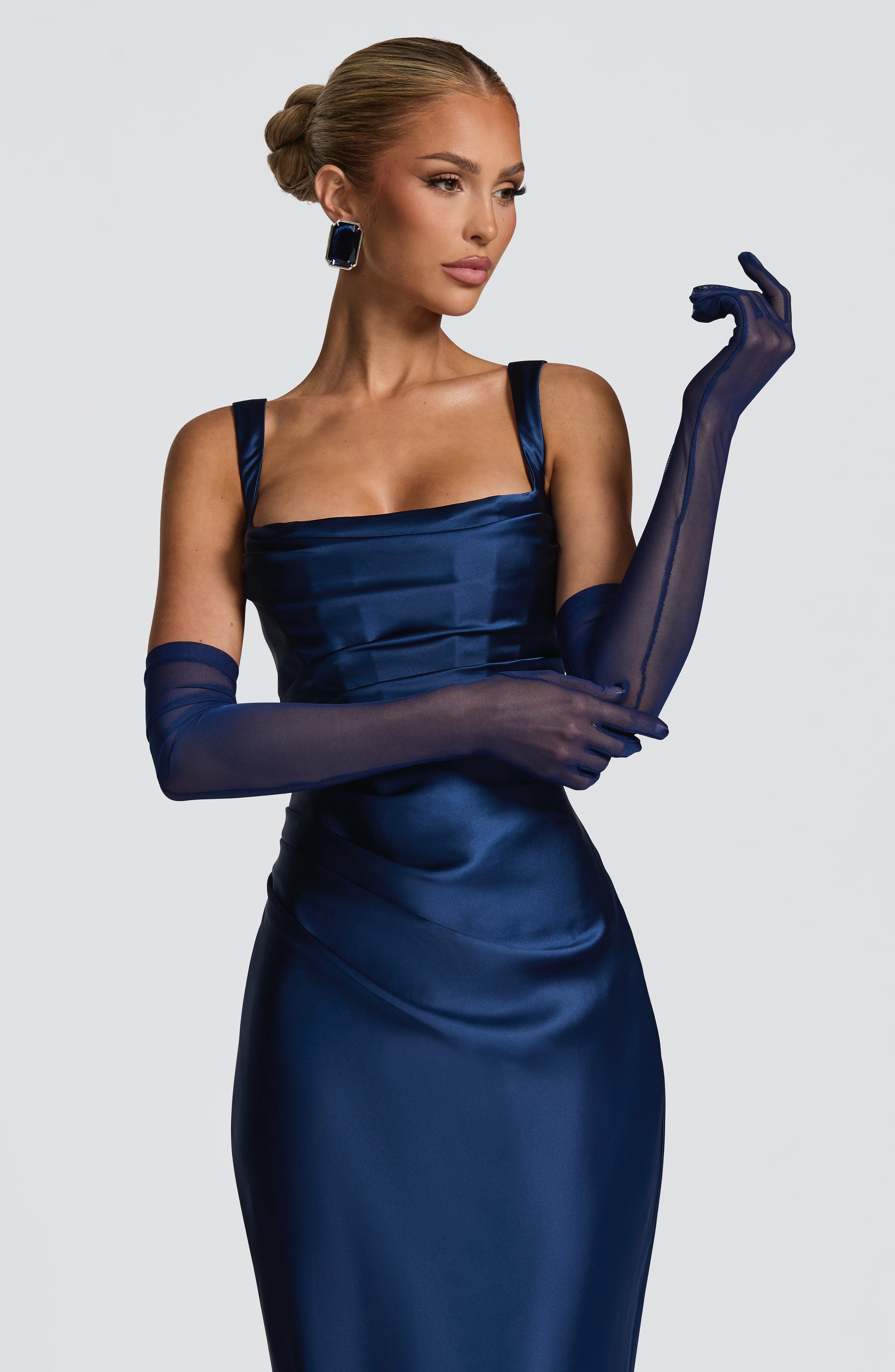 Eli Gloves - Navy Accessories Babyboo Fashion Premium Exclusive Design