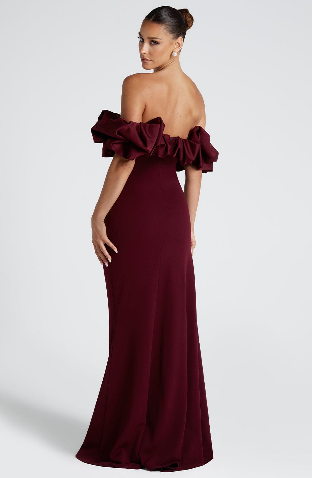 Elsie Maxi Dress - Cherry Lacquer Dress Babyboo Fashion Premium Exclusive Design