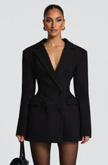 Elvira Mini Dress - Black Dress Babyboo Fashion Premium Exclusive Design