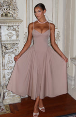 Emerson Midi Dress - Clay Dress Babyboo Fashion Premium Exclusive Design
