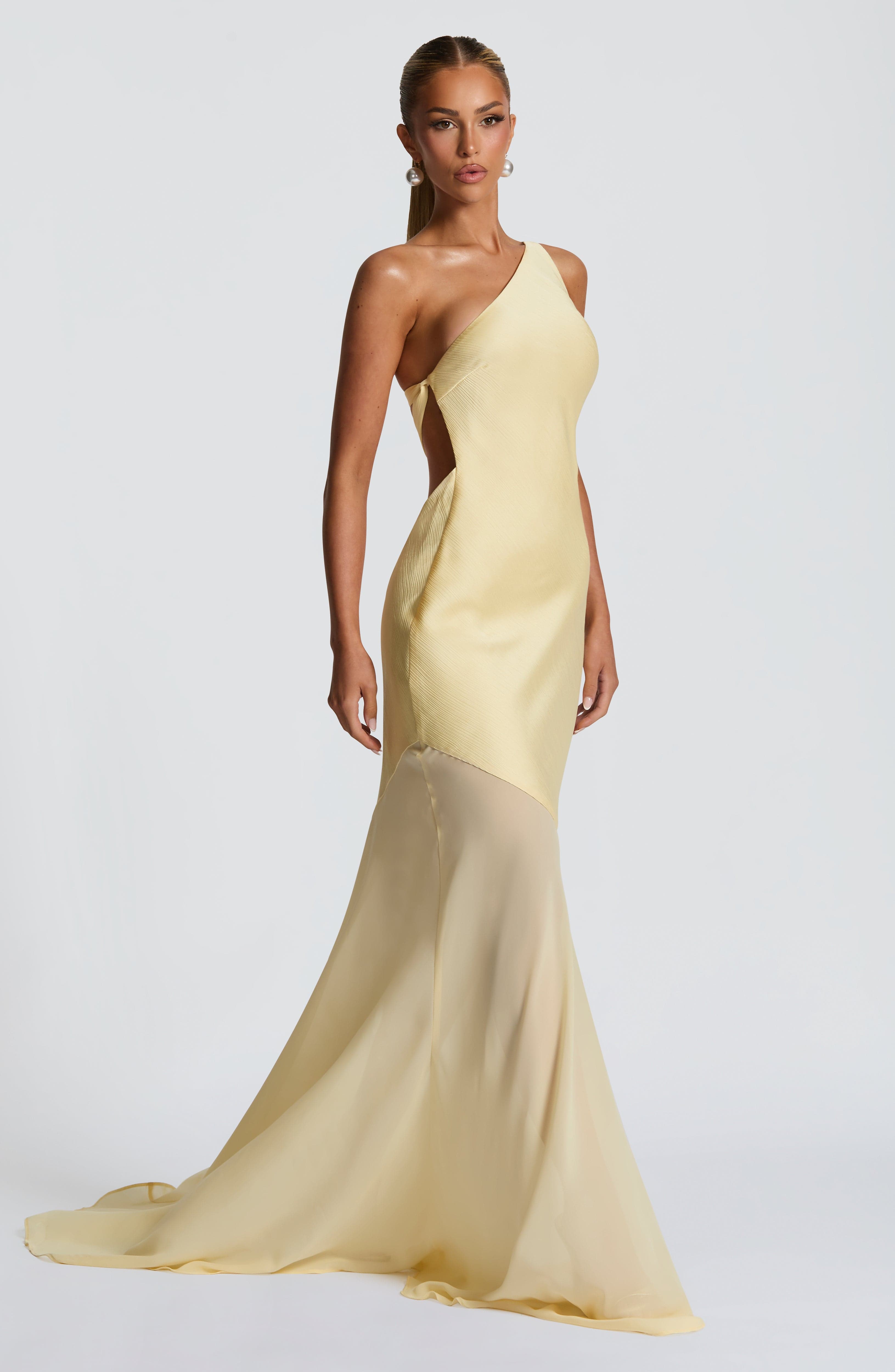 Fable Gown - Lemon Dress Babyboo Fashion Premium Exclusive Design