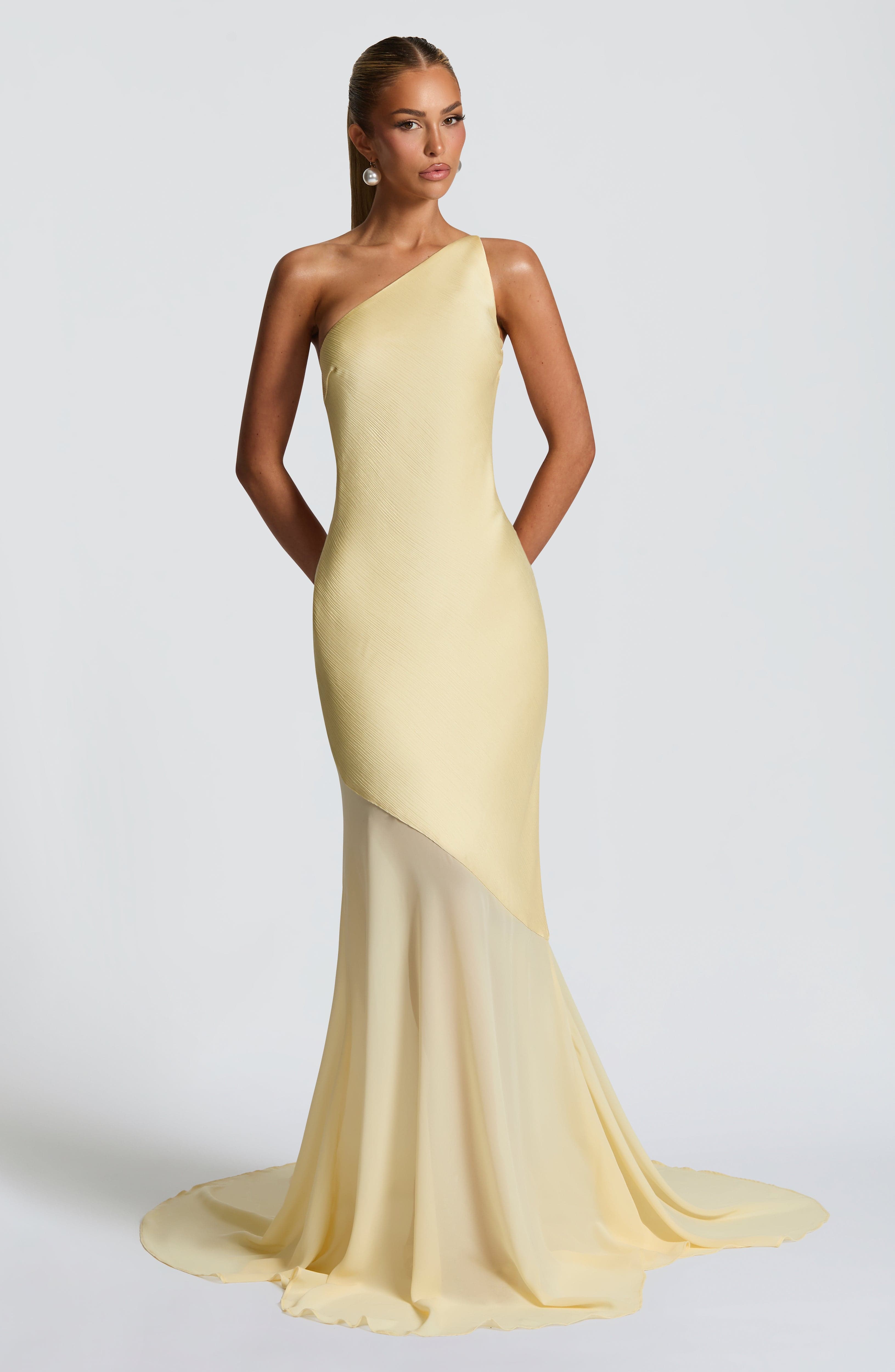 Fable Gown - Lemon Dress Babyboo Fashion Premium Exclusive Design