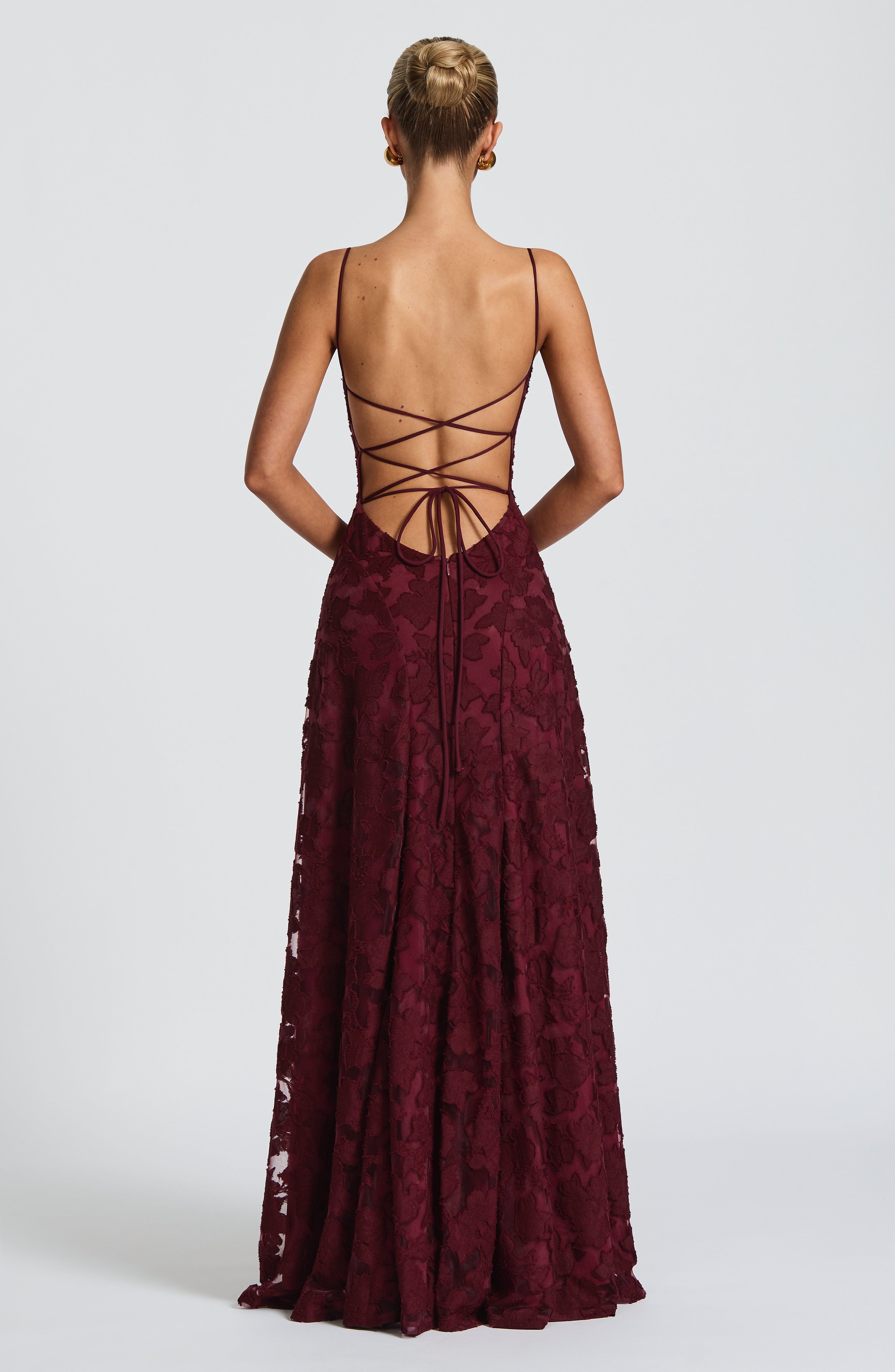 Francis Maxi Dress - Cherry Lacquer Dress Babyboo Fashion Premium Exclusive Design