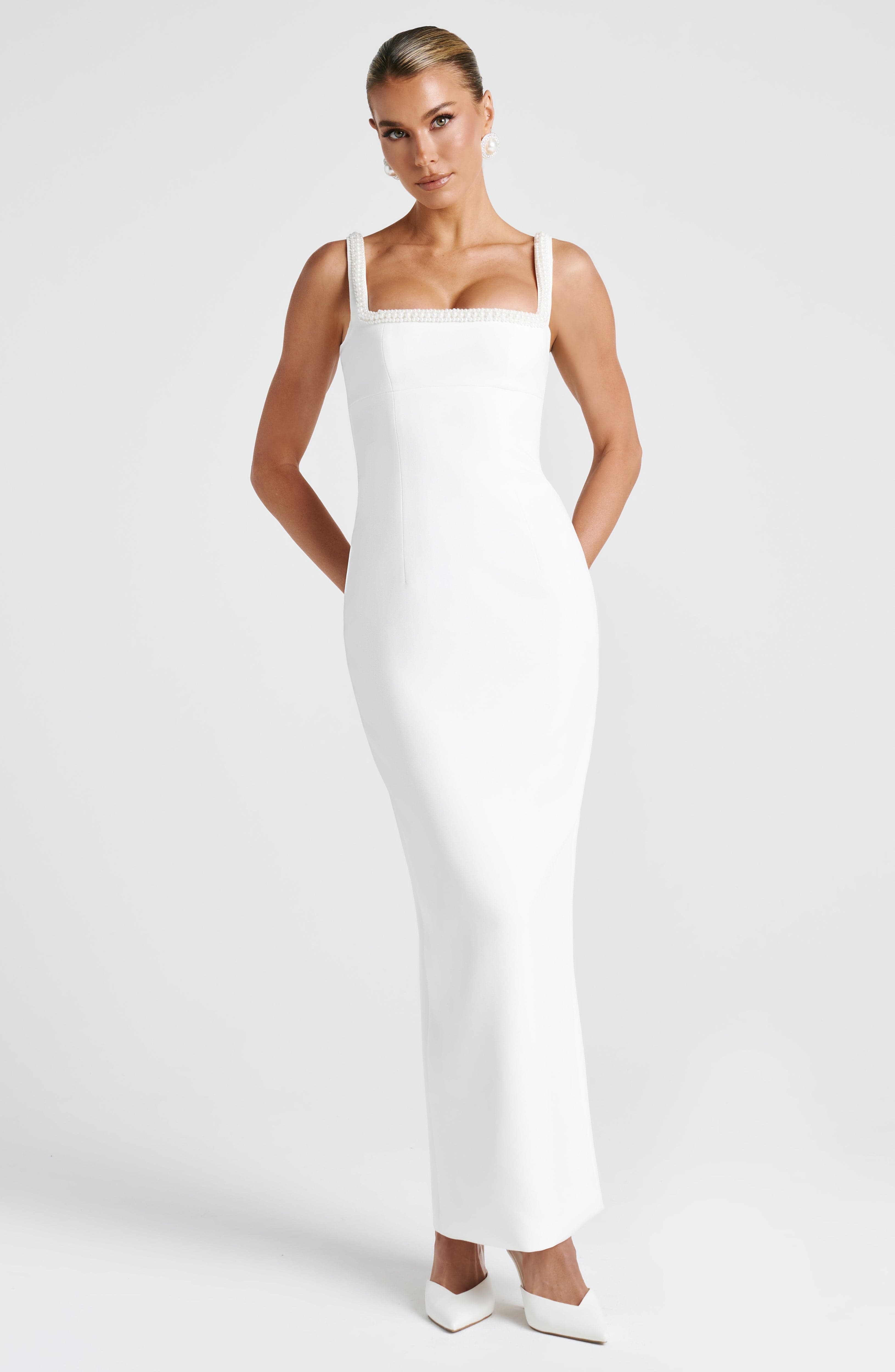 Ines Midaxi - Ivory Dress Babyboo Fashion Premium Exclusive Design