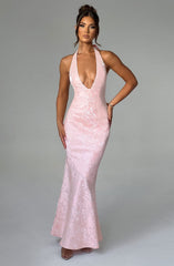 Josephine Maxi Dress - Blush Dress Babyboo Fashion Premium Exclusive Design