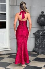 Josephine Maxi Dress - Red Dress Babyboo Fashion Premium Exclusive Design