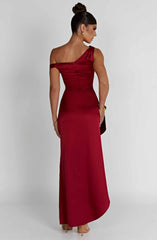 Juliene Maxi Dress - Wine Dress Babyboo Fashion Premium Exclusive Design