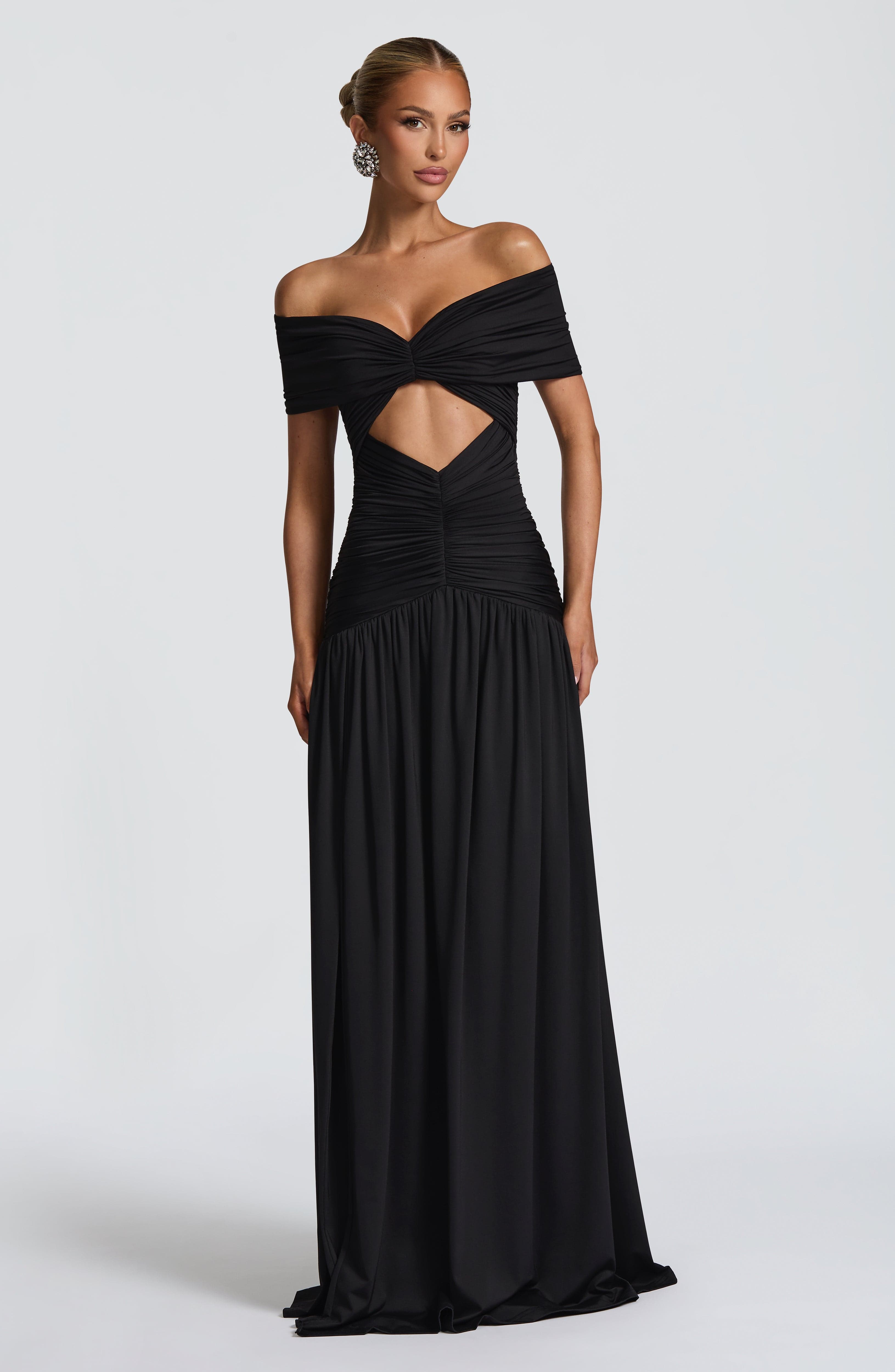 Kathryn Maxi Dress - Black Dress Babyboo Fashion Premium Exclusive Design