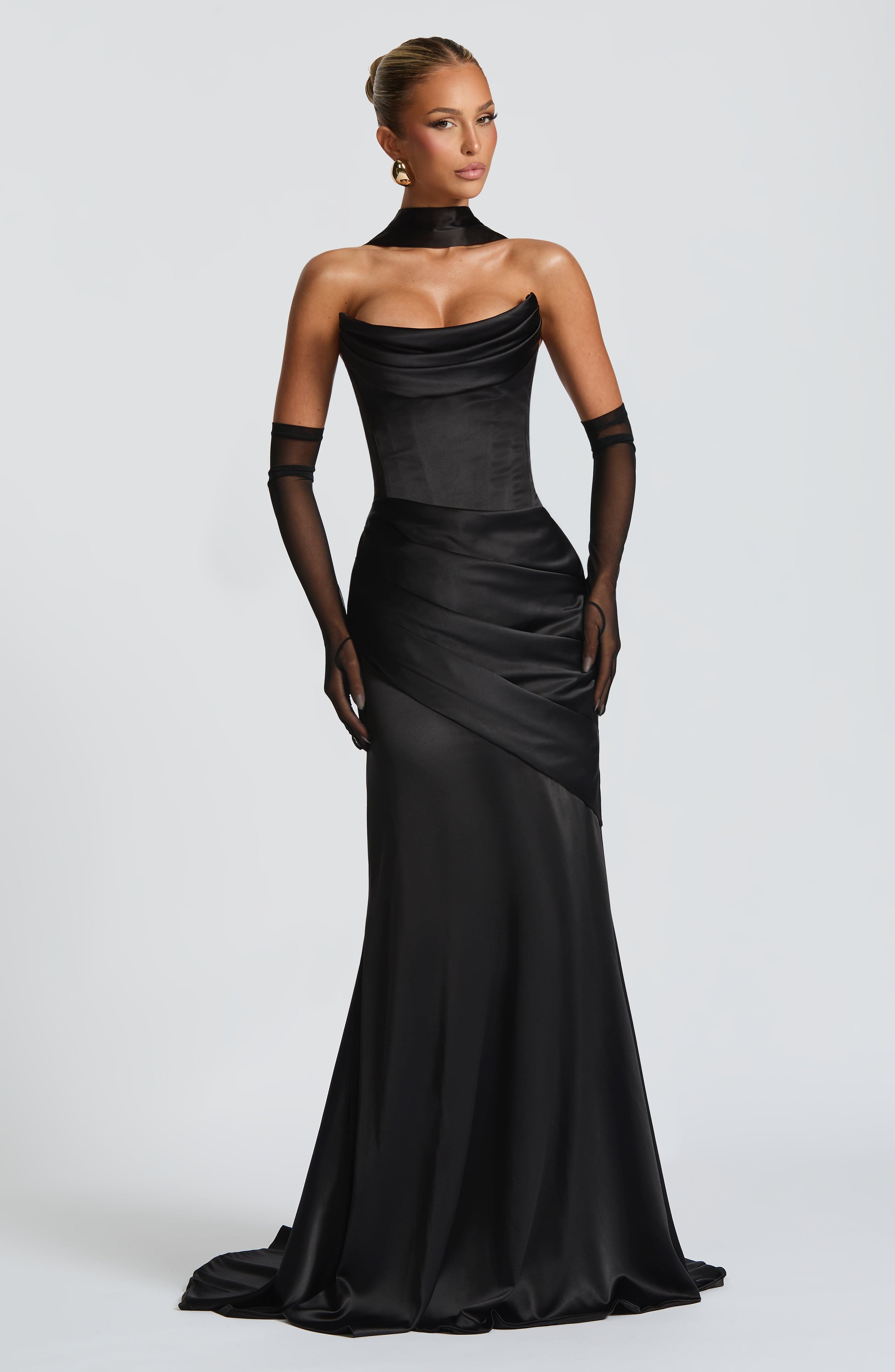 Kensington Maxi Dress - Black Dress Babyboo Fashion Premium Exclusive Design