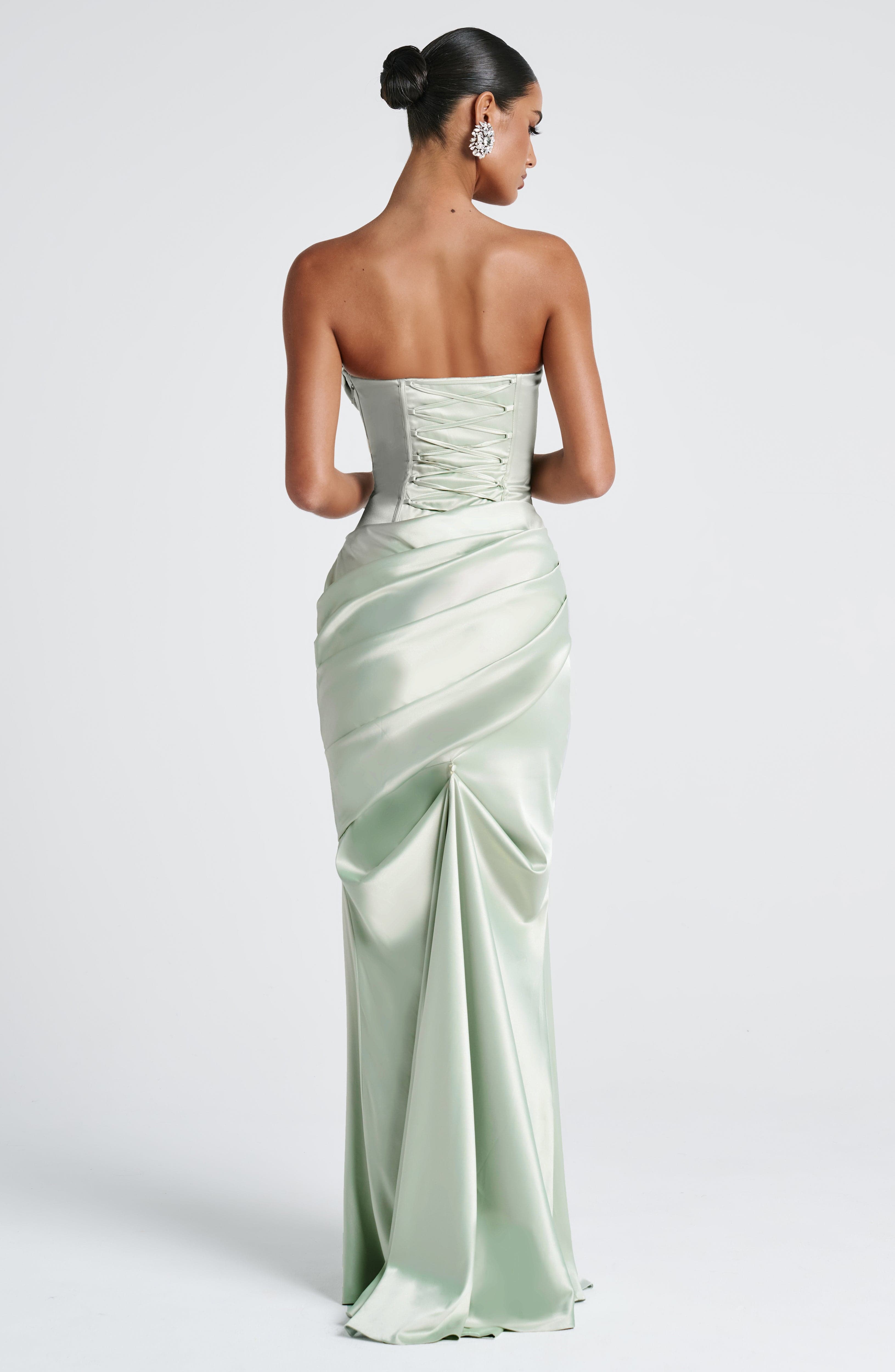 Kensington Maxi Dress - Mint Dress Babyboo Fashion Premium Exclusive Design