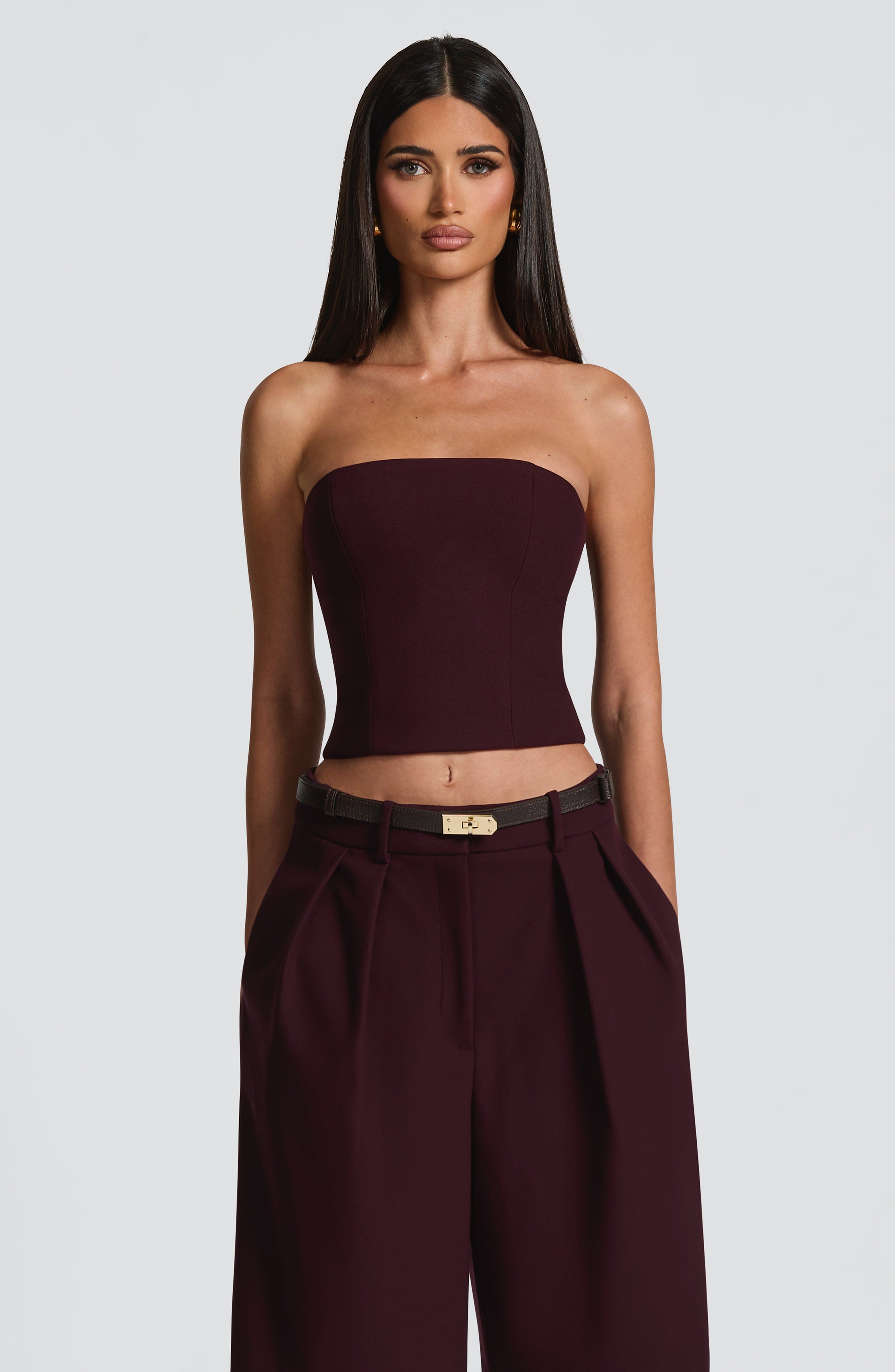 Kerry Top - Plum Tops Babyboo Fashion Premium Exclusive Design
