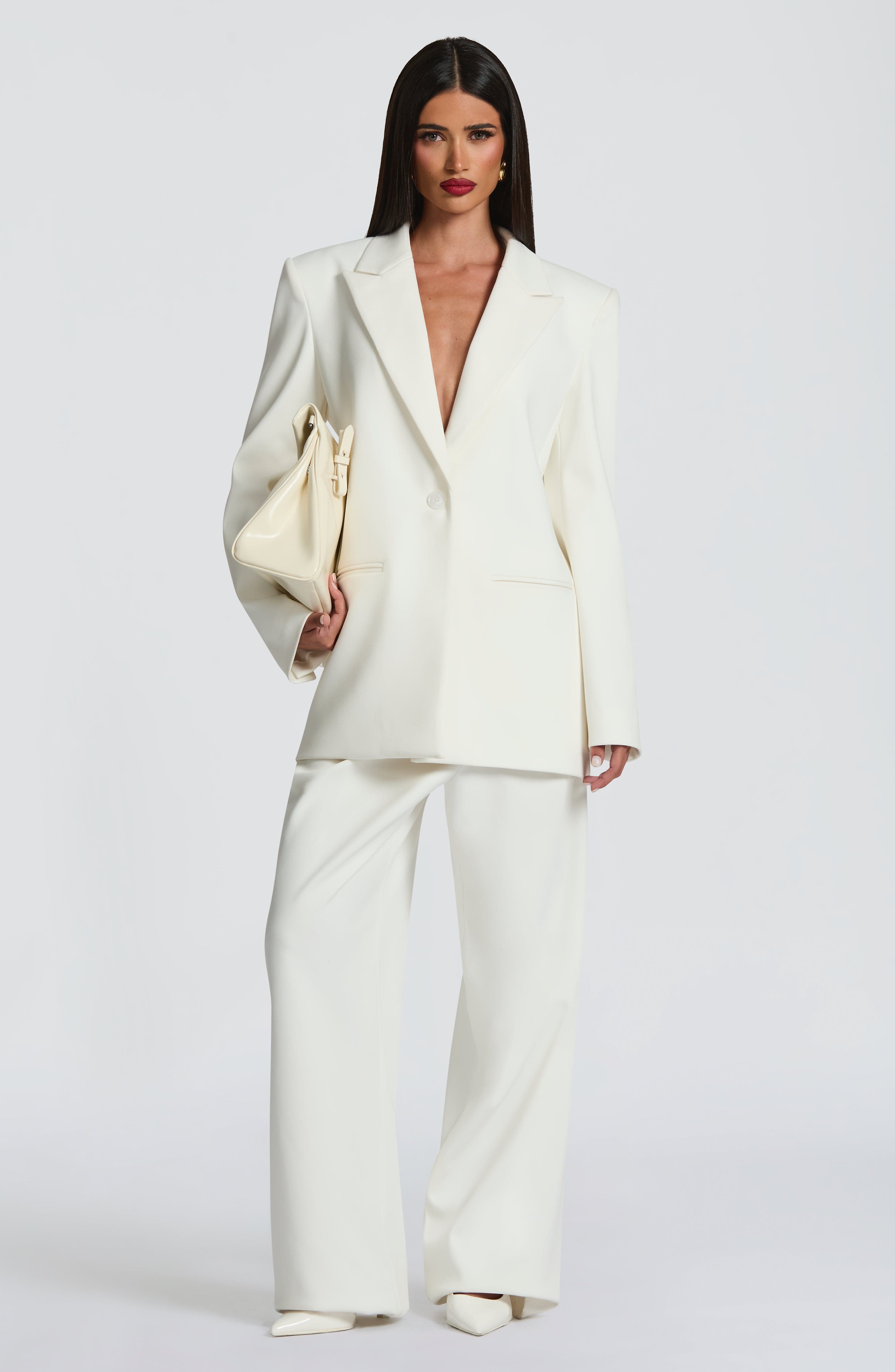 Kirsty Pants - Ivory Pants Babyboo Fashion Premium Exclusive Design