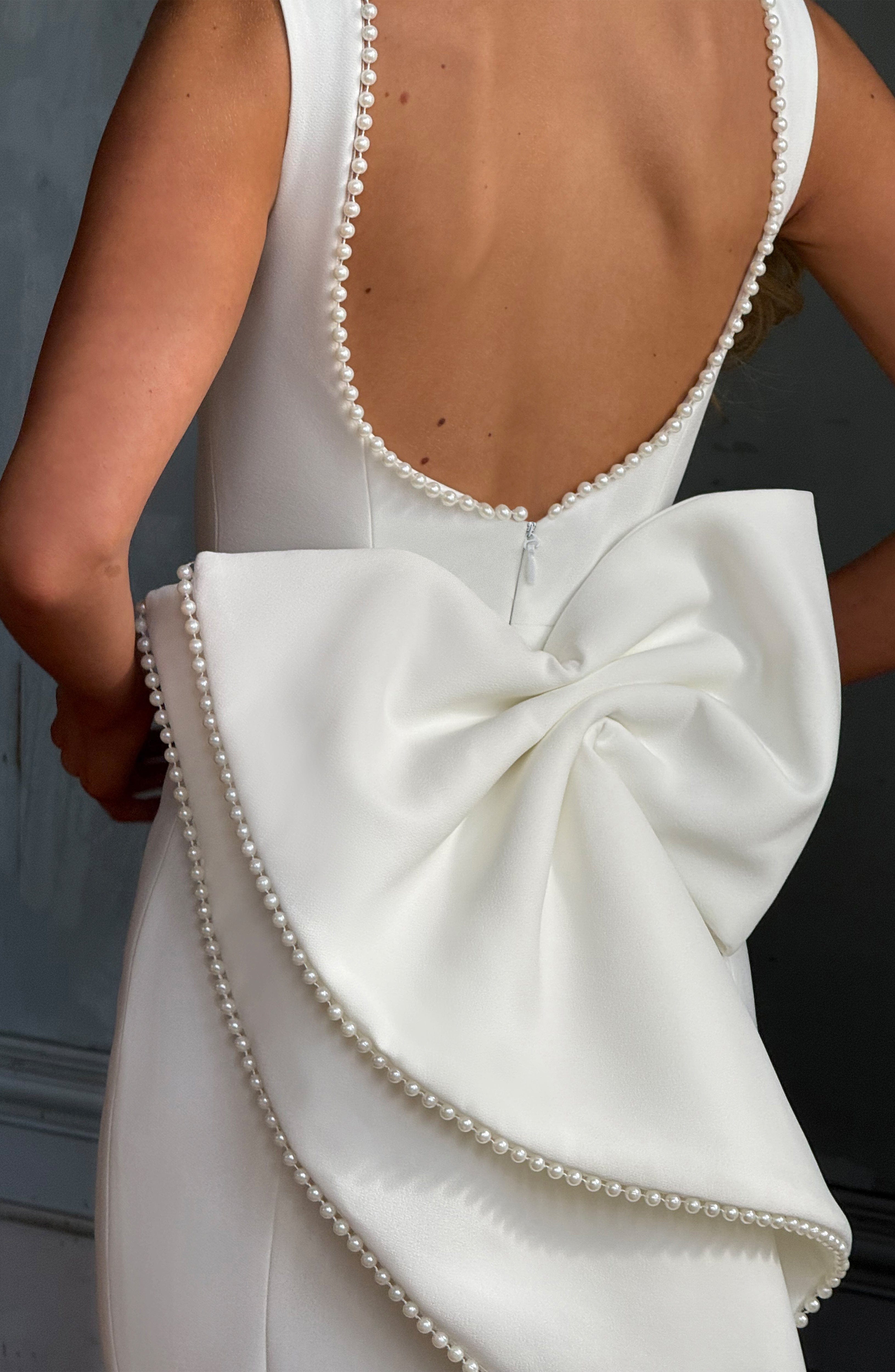 Lana Midaxi Dress - Ivory Dress Babyboo Fashion Premium Exclusive Design
