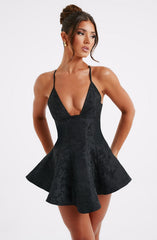 Leila Playsuit - Black Playsuit XS Babyboo Fashion Premium Exclusive Design